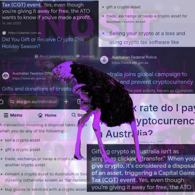 They want to tax my zaps but they won't get my sats.