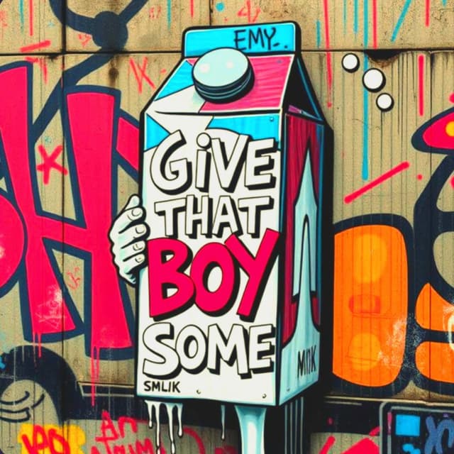 GIVE THAT BOY SOME MILK