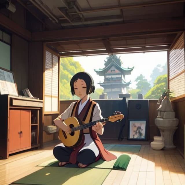 Shamisen Uptempo Music ⛰️💃 Mountain Dance