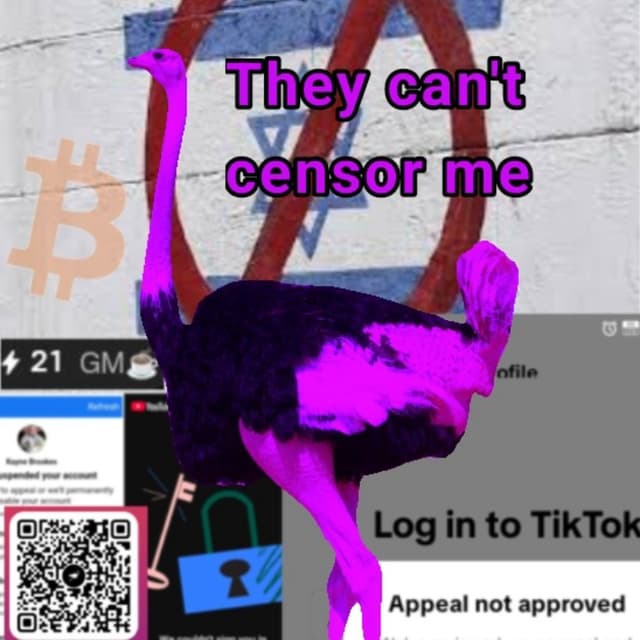 They can't censor me