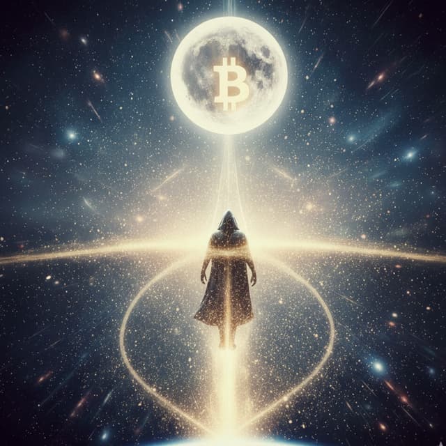 Link a Bitcoin Rocket to the Moon
