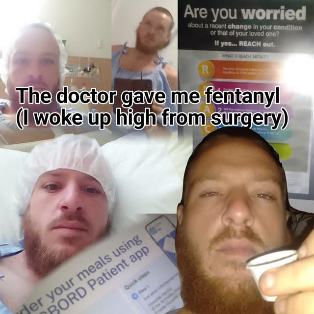 The doctor gave me fentanyl