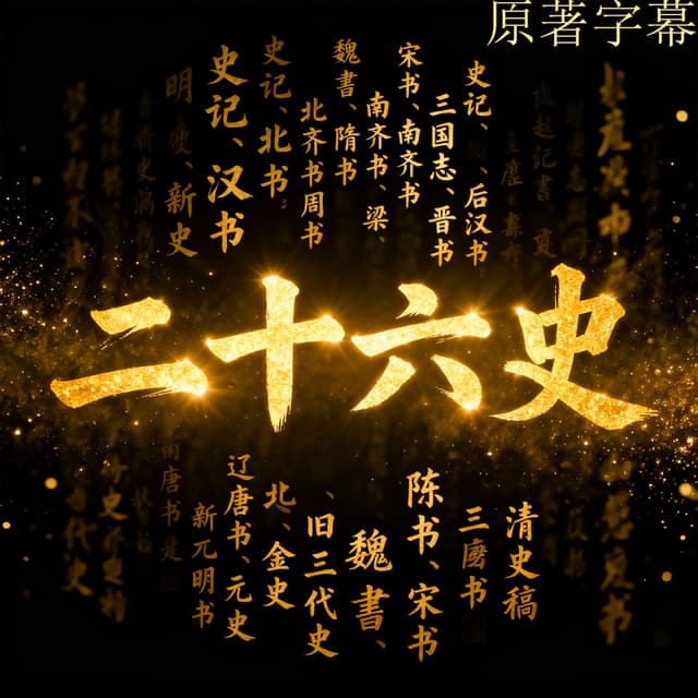 《二十六史》精校全集原文字幕 千年文明全景画卷