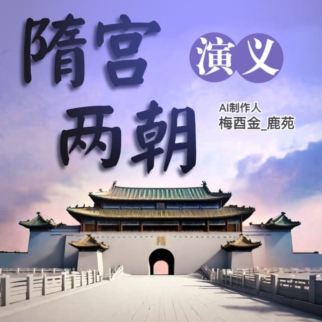 【免费】隋宫两朝演义|公版|野史|AI多播民国小说