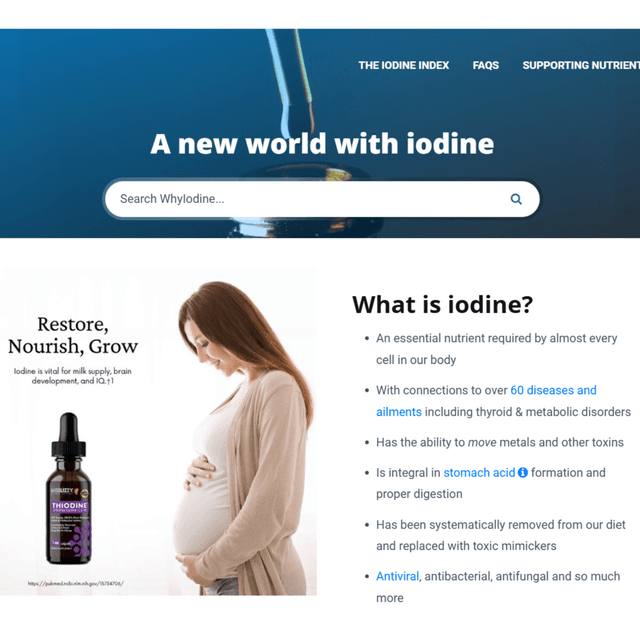 A New World With Iodine