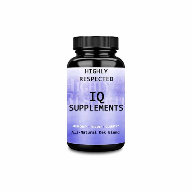 Highly Respected's IQ Supplements