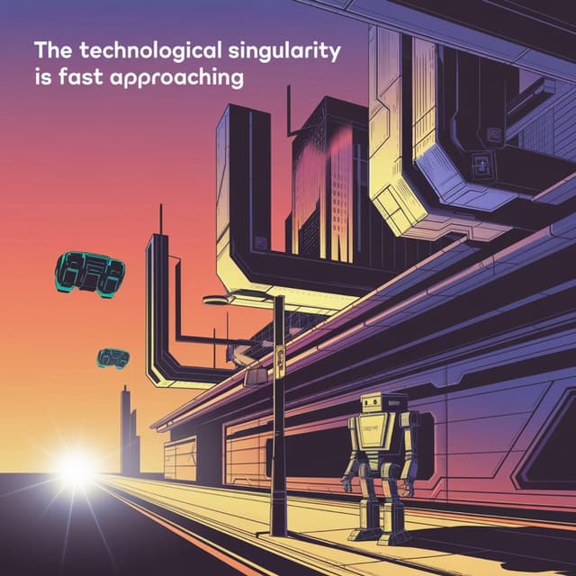 The Technological Singularity is fast approaching.